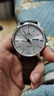 上海（SHANGHAI）男士手表男 先行者男表 自动机械名表防水夜光商务钢带送父亲3085 白盘钢带【夜光指针/双历显示】 实拍图