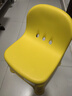 禧天龙家用加厚凳子椅子带靠背幼儿矮凳宝宝椅小板凳换鞋凳 创意凳子 亮丽黄1只装【新款椅凳】 实拍图