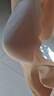 美德乐（Medela）7D线雕承托无痕哺乳文胸孕期防外扩孕妇喂奶内衣聚拢防下垂胸罩 高级灰（国标A类） XL码【40-44码建议】 实拍图