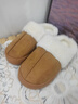 原沐初保暖厚底棉拖鞋女室内外穿棉鞋居家耐磨加厚孕妇月子鞋雪地靴 摩卡棕 40-41 【适合39-40】 实拍图