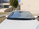帝逸饰汽车遮阳挡夏季镭射汽车遮阳板汽车防晒隔热遮阳帘前挡钛银双圈 实拍图