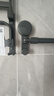 陶市吸盘毛巾挂架可伸缩毛巾架子碳钢卫生间免打孔毛巾杆41XPMJG60 实拍图
