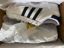 阿迪达斯adidas三叶草贝壳头SUPERSTAR男女休闲鞋EG4958 41码 实拍图