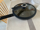 KIWICOO有钛陶瓷不粘锅炒锅家用平底炒菜锅耐磨王0涂层电磁炉燃气灶通用 【陶瓷+钛 耐磨不粘】1-3人 28cm 实拍图