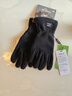探路者（TOREAD）抓绒手套 秋冬户外情侣通款防寒保暖手套TELLCM90728黑色 M 实拍图