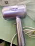 康夫（CONFU）2.6亿等离子电吹风机礼物大风力小巧速干护发便携宿舍家用吹风筒1600W KF-3158幻紫 实拍图