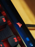 美商海盗船 (USCORSAIR) K100 RGB 光轴 机械键盘 游戏键盘 有线连接 全尺寸 黑色 OPX光轴 实拍图