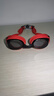 速比涛（Speedo）飞鱼系列精工高清防水防雾泳镜游泳装备男女通用 红色/黑色 实拍图
