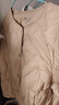 雪中飞新款时尚百搭经典斜插大口袋防风袖口保暖女士短款羽绒服女 奶茶米|7432 XS /155/80A 实拍图