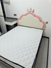 远纱舒新款皇冠床简约现代儿童床软包床梦幻女孩床可爱卡通床次卧单人床 皇冠单床+23cm3E椰棕护脊床垫 1500mm*1900mm框架结构 实拍图