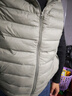 雪中飞经典新款百搭轻薄男式立领短款羽绒服马甲包边大口袋休闲鸭绒 宝石黑|8086-女 XL 180/100A 实拍图