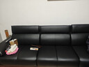 法莎蒂钢琴键真皮沙发可调节头靠实木中古风头层真皮直排客厅沙发 3.1米单扶单+单+单扶单 【豪华版·Q弹坐感】3.0mm超厚半青头层牛皮 实拍图