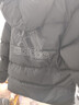 adidas 拒水防泼防风保暖鸭绒羽绒服面包服男女同款阿迪达斯官方   黑色   M 实拍图