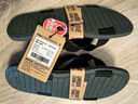 马登工装软底拖鞋男磨砂细纹夏季凉拖浴室防滑十字拖凉鞋男士沙滩鞋 卡其绿 （尺码偏小，可参考推荐脚长选择） 43 实拍图