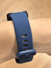 十闪 适用华为手环8表带手环band10/9/8NFC标准版腕带通用智能运动华为手环硅胶8/9/10代表带 午夜蓝 实拍图