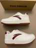安踏元年丨女鞋板鞋冬季厚底增高休闲鞋小白鞋平底白色百搭运动鞋女 【元年】象牙白/绛红色-7 36.5 实拍图