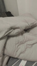 南极人被子 春秋四季被单人学生宿舍被芯棉被空调被5斤 150*200cm灰色  实拍图