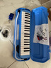 奇美口风琴37/32 键儿童小学生口风琴课堂教学专业演奏口风琴 37键小精灵-蓝色(树脂盒) 实拍图