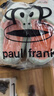 大嘴猴（paul frank）棉拖鞋女士秋冬季室内家居拖鞋毛绒保暖厚底棉鞋女款果绿260PF607 实拍图