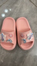 迪士尼爱莎公主女童拖鞋夏季儿童凉拖鞋家居防滑软底浴室宝宝凉拖 F1362橘粉 16.5 cm 170 实拍图