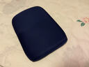 润眠（Rainmr） 记忆棉学生坐垫加厚坐垫学生凳子长方形垫子教室椅子久坐防滑 蓝色学生凳坐垫(新3D升级款) 实拍图