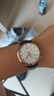 天梭表带1853力洛克原装款皮带真皮手表带T006/T41男女T063俊雅19 TS黑色黑线+金色蝴蝶扣 20毫米【表带接口宽度】 实拍图