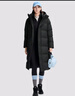 迪桑特（DESCENTE）迪桑特SKI STYLE系列HEAT NAVI男女款长款鹅绒运动羽绒服 女子BK-黑色-D5492SDJ52 XS (男160/女155) 实拍图