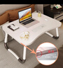 易漫床上电脑桌折叠学习小书桌子饭桌飘窗宿舍大学生办公懒人桌 实拍图