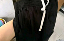 顶峰保罗（Dingfengbaoluo）休闲长裤纯棉宽松直筒裤秋季阔腿工装裤子男HM9901黑色3XL 实拍图