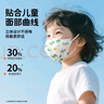 袋鼠医生儿童口罩3D立体0-3岁宝宝口罩秋冬季透气防尘飞沫独立包装30支/盒 实拍图