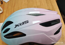 喜德盛自行车骑行头盔男女公路车山地车气动型安全帽黑客AD配件CRTK-001 蓝粉渐变 L码推荐头围59-61CM 实拍图