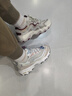 斯凯奇（Skechers）奶茶熊女鞋秋季厚底老爹鞋软底百搭熊猫鞋休闲运动鞋149238 实拍图