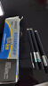 宝克（BAOKE） 中性笔大容量磨砂黑色签字头粗字水笔练字笔考试商务高档硬笔书法用可定制logo 0.7mm黑色3支+12支替芯 实拍图