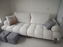 帕沙曼沙发布艺沙发棉花糖泡芙日式原木风小户型客厅奶油云朵沙发1985ZF 2.2米多人位【猫抓布】 【豪华版】 1cm 记忆棉+空气棉+紫罗兰+竹炭 实拍图