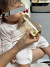 奶爸爸（Nicepapa）PPSU翻盖奶瓶宽口径自然实感防胀气7-10个月仿母乳奶嘴M码240ML 实拍图
