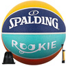 斯伯丁（SPALDING）篮球儿童青少年5号篮球ROOKIE笑脸彩色训练耐磨PU篮球 77-401Y5 实拍图