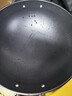 炊大皇双耳铁锅精铁不粘锅炒菜锅家用大号圆尖底无涂层炒锅煤气灶专用 【带盖】 42cm 实拍图