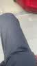 罗蒙抗皱免烫西裤男士高腰宽松休闲商务西装长裤休闲裤直筒爸爸装裤子 实拍图