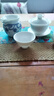 苏氏陶瓷（SUSHI CERAMICS）羊脂玉白瓷功夫茶杯斗笠个人杯猪油白陶瓷主人杯 亮光 礼盒J0037 实拍图