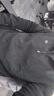 探拓（TECTOP）抓绒衣 户外加厚保暖男抓绒衣纯色立领半开衫柔软舒适抓绒衣 MZRY033 男款黑色 L 实拍图