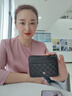 金利来卡包女士2025年新款真皮轻奢超薄女款银行卡证件包头层牛皮大学生 【黑色 小巧 超薄 头层牛皮】 实拍图