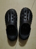 洁丽雅（Grace）洞洞鞋男士夏季户外海边沙滩防滑耐磨厚底凉鞋EVA防臭外穿拖鞋男 实拍图