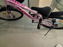 凤凰（Phoenix）儿童自行车变速山地车学生6-8-10-12-15岁男女童车小孩脚踏单车 【免安装/单速】辐条轮粉红 22寸【145-165cm】 实拍图
