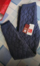 雅鹿【绵羊毛裤】高腰保暖裤男加厚款秋冬大码秋裤男款女款修身棉裤 男款【蓝色】真羊毛填充 4XL 【160-170斤】 实拍图
