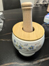 全适家用捣蒜器陶瓷蒜臼子研磨器捣碎捣料器蒜泥器捣姜器捣药罐配盖子 实拍图