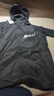必迈2025新款男女跑步轻弹风衣运动外套透气连帽轻量透湿竞赛夹克上衣 骑士黑 男 L 实拍图