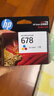 惠普（HP）678原装彩色墨盒 适用hp 1018/2515/1518/4648/3515/2548/2648/3548/4518打印机 实拍图