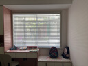 美尔耐免打孔香格里拉窗帘柔纱透气百叶遮光客厅办公卧室书房卷拉定制帘 8604高遮光白色 有帘罩 实拍图