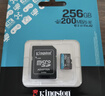 金士顿（Kingston）256GB TF（MicroSD）存储卡 内存卡U3 V30 A2 4K适配大疆Pocket 3/Action 5/无人机/运动相机/监控 实拍图