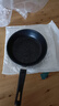 【亏本清仓】韩式麦饭石色不粘锅平底锅铁锅电磁炉不带盖 黑色小煎锅 16cm 实拍图